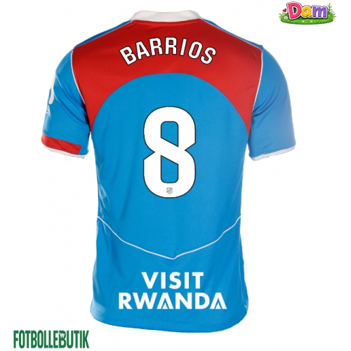 Atletico Madrid Pablo Barrios #8 Tredje Tröja Kvinnor 2025-26 Kortärmad